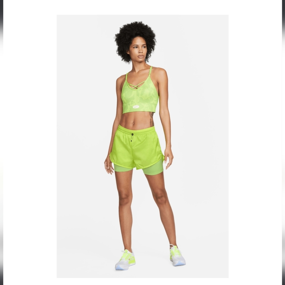 #24 Nwt Nike neon green shorts - Picture 2 of 8
